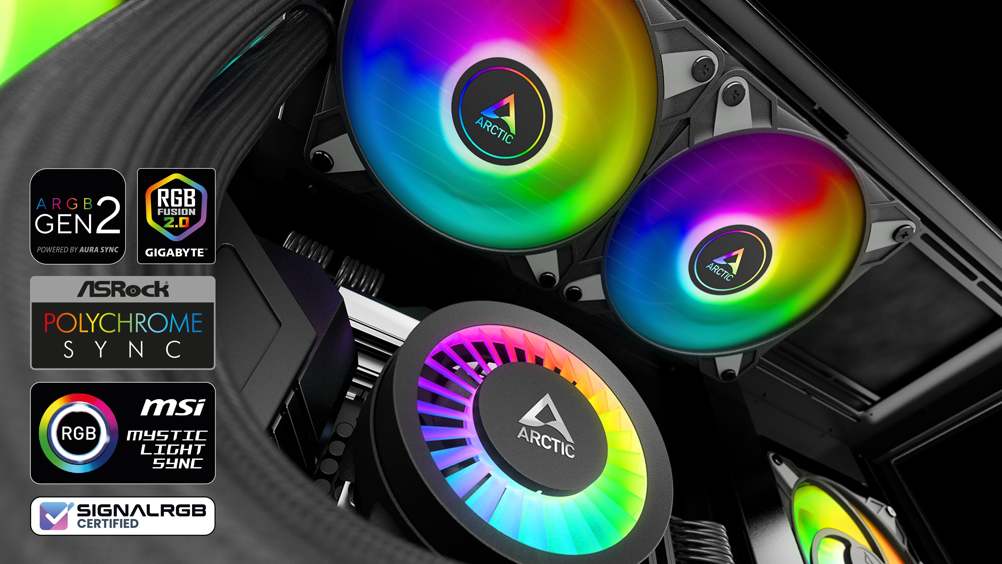 ARCTIC LIQUID FREEZER Ⅲ 240 Liquid Freezer III 240 | Multicompatible All-in-One CPU